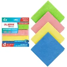 Салфетка хозяйственная Laima Multi Pack Pro Colour 30 607792 (4 шт)