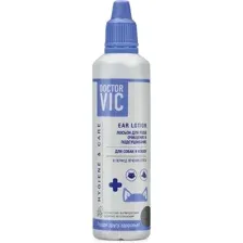 Средство для ухода за ушами животных Doctor VIC для собак и кошек (60мл)