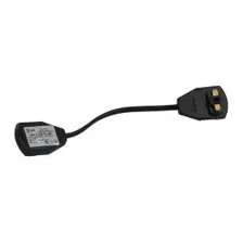 Коннектор гибкий TR7-C2W-FL BK черный Эра