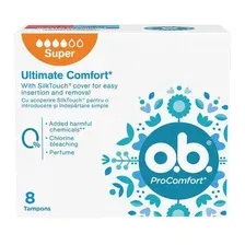 Тампоны OB ProComfort Super, 8 шт
