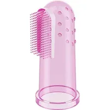Щетка для массажа десен детская Babyono 723/03, 0+, в футляре, розовый