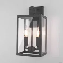 Уличный настенный светильник Elektrostandard Candle 35150/D (темно-серый)