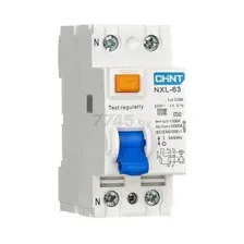 УЗО CHINT NXL-63 1P+N 25A тип A 30mA 6kA (280716)