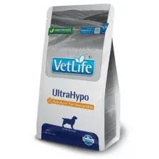 Корм Farmina Vet Life для собак при аллергиях и атопиях, с гидролизатом белка и рисовым крахмалом, UltraHypo Dog, 2 кг