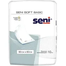 Пеленки Seni Soft Basic 90х60 (10 шт)