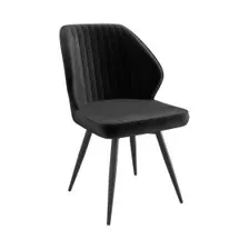 Стул MICHAEL-R1, d24 BLACK LUX\черный