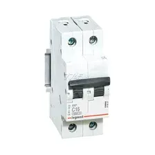 Автоматический выключатель LEGRAND RX3 4500 2P 16А С 4,5кА (419697)