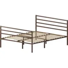 Кровать Домаклево Металика Г4+Г3 160х200 (коричневый)