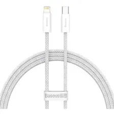 Кабель Baseus Lightning - USB Type-C CALD000002 (1 м, белый)