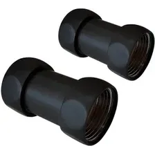 Американка Ростела прямая для п/с 1" x 3/4" г/г 730SCH1005Ral9005(черный)