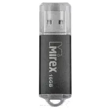 USB Flash Mirex UNIT BLACK 16GB (13600-FMUUND16)