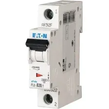Выключатель автоматический Eaton PL6 1P 20А С 6кА 1M 286534