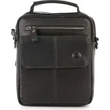 Мужская сумка Poshete 196-4134-54-BLK (черный)
