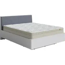 Кровать PROxSON Voyage 180x200 (белый жемчуг/Diva маренго 325)