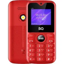 Кнопочный телефон BQ BQ-1853 Life (красный)