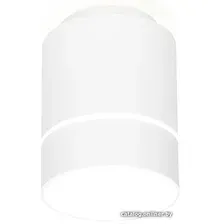 Точечный светильник Ambrella light TN255 WH/S (белый/песок)