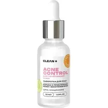 Сыворотка для лица Clean+ Acne Control (30мл)