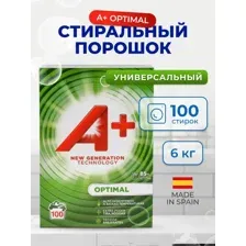 Стиральный порошок A+ Optimal 6 кг
