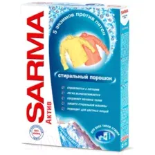 Стиральный порошок Sarma Актив. Горная свежесть (400г)