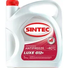 Антифриз Sintec-40 LUXE G12 red 5кг SINTEC 614503