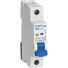 Выключатель автоматический Chint NB1-63 1P 4A 6кА / 179622