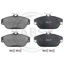 Тормозные колодки дисковые передняя ось A.B.S. 36710