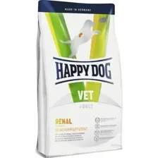 Корм для собак Happy Dog VET Renal Adult, кукуруза/мясо, 61049, 4 кг