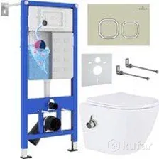 Унитаз подвесной Roxen StounFix Slim 966617