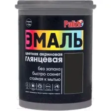 Эмаль Palizh Глянцевая (1кг, черный)