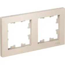 Рамка Systeme Electric AtlasDesign ATN000202 (бежевый)