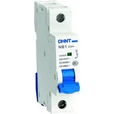 Автоматический выключатель CHINT NB1-63H 1P 4A C 10кА (179790)