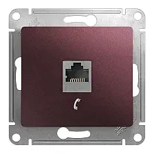 Розетка телефонная Systeme Electric Glossa GSL001181T