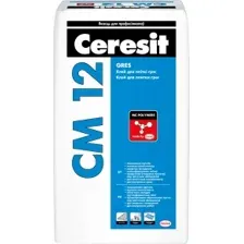 Клей для греса Ceresit CM 12, 25 кг