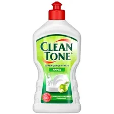 Средство для мытья посуды Clean Tone Суперконцентрат яблоко (450 мл)