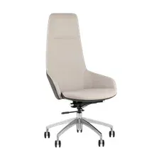 Офисное кресло TopChairs Soulo A308 8371-12/1 (бежевый/серый)