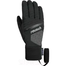 Перчатки лыжные Reusch Theo R-Tex Xt / 4801232-7015 (р-р 10, Black Melange/Black)