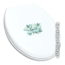 Сиденье для унитаза Berossi Home 1 АС 15801500 (снежно-белый)