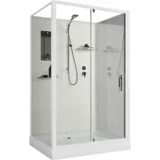 Душевая кабина Niagara Standart ST120/90/15Q/BK 120х90х200