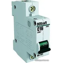 Выключатель автоматический Schneider Electric DEKraft 11008DEK