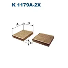 Салонный фильтр Filtron K1179A-2X
