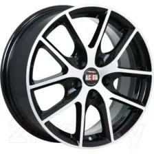 Литой диск Alcasta M59 16x6.5" 5x114.3мм DIA 67.1мм ET 38мм BKF