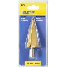 PARTNER Сверло ступенчатое HSS 4241(4-32мм), в блистере