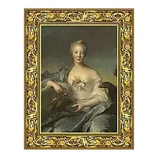 Картина Декарт Классический портрет Королевы Виктории 8Л0516 (в раме)