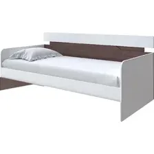 Кровать-тахта PROxSON Milton 80x190 (белый/ясень шимо темный)