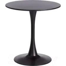 Обеденный стол Tetchair Tulip металл/МДФ (черный)