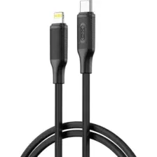 Кабель XO NB-Q265A USB-С Lightning (черный)