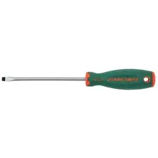 отвертка! стержневая шлицевая ANTI-SLIP GRIP, SL8.0х150 мм D71S8150 JONNESWAY