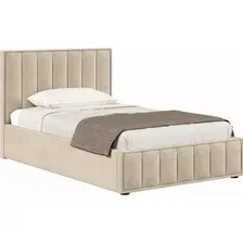 Кровать Хочу Домой Анкона с ПМ 120x200 (бежевый велюр 729)