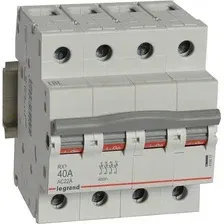 Выключатель-разъединитель Legrand RX3 40А 4П / 419417