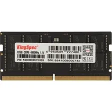 Оперативная память KingSpec 32ГБ DDR5 SODIMM 4800 МГц KS4800D5N11032G